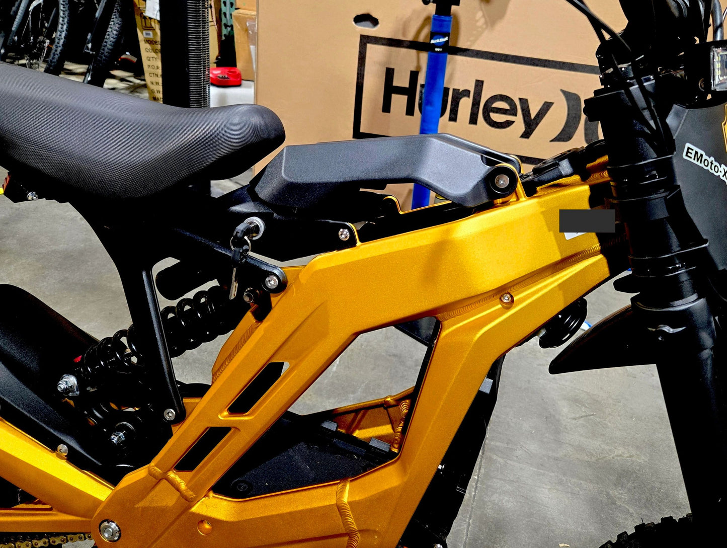 EMoto-X Racing-Sitzhöherlegungssatz für Surron, E Ride Pro & Rerode...Edelstahl