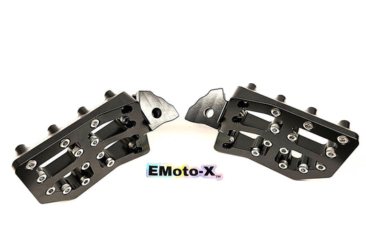 EMoto-X Talaria Foot Pegs All Talaria Sting, MX5, MX4, XXX, MX3, L1E Black