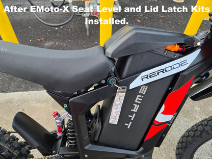EMoto-X 1/2" Batteriefachdeckel-Verriegelungsdistanzscheiben-Kit für Rerode EWatt und andere E-Dirtbikes