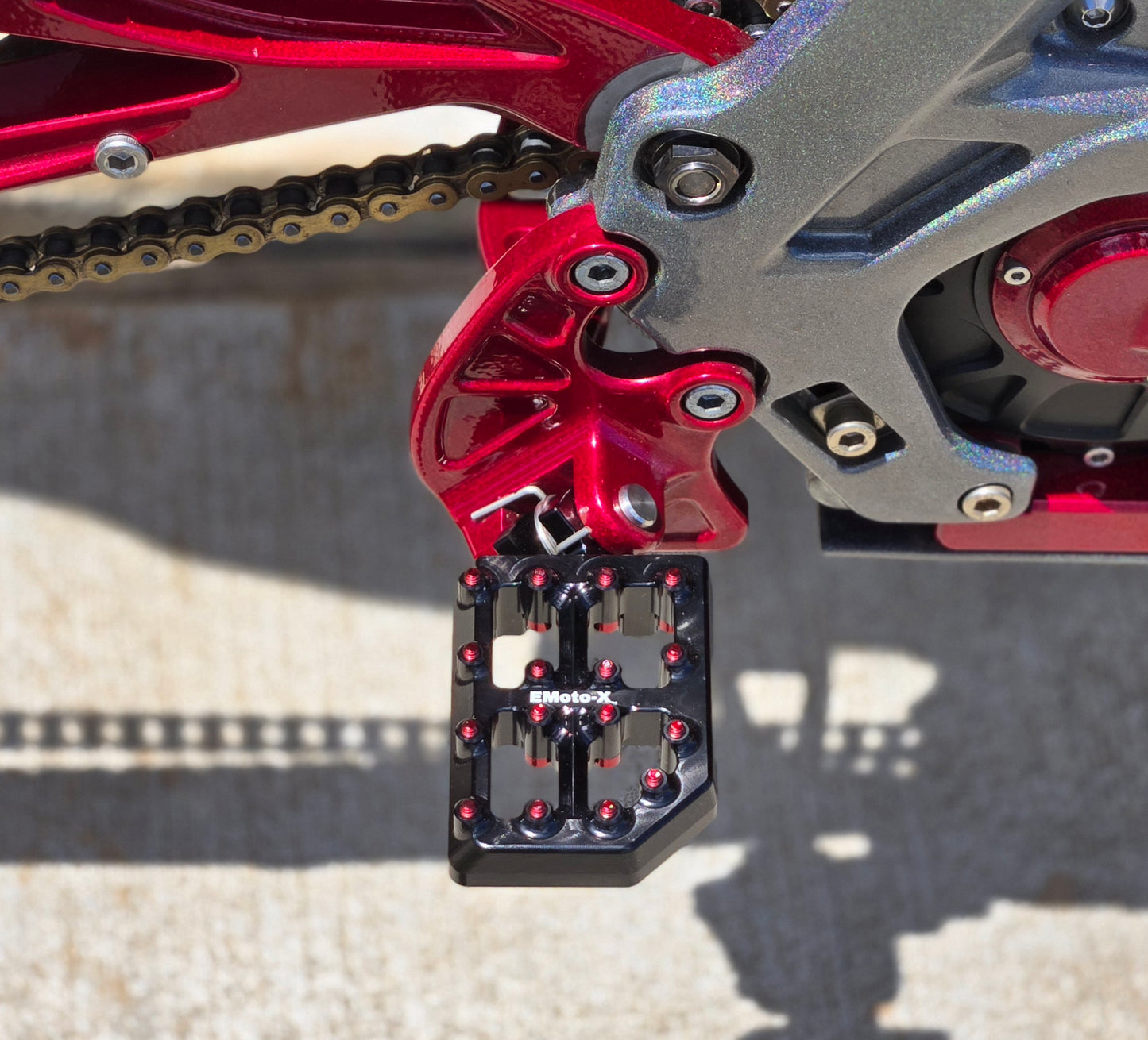 EMoto-X Racing Surron Eride Pro Bike 79 Ventus Rerode Foot Pegs For Most Emotos