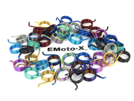 EMoto-X Titanium Peg Spring Set Surron Talaria Eride Pro 79Bike Ventus Altis Sigma Rerode