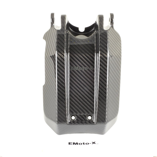 EMoto-X real carbon fiber battery cover lid top for eride pro electric dirt bike  