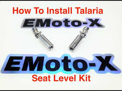 EMoto-X Talaria Sting Sitzhöhen-Kit Edelstahl MX3, MX4, MX5, L1E